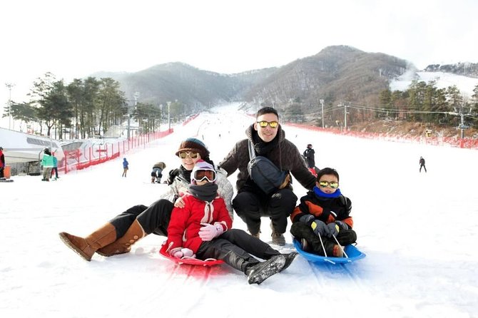 Ski Tour to Jisan Ski Resort from Seoul - On Snow: Time For Snow Slide Fun Or Free Resort Explore