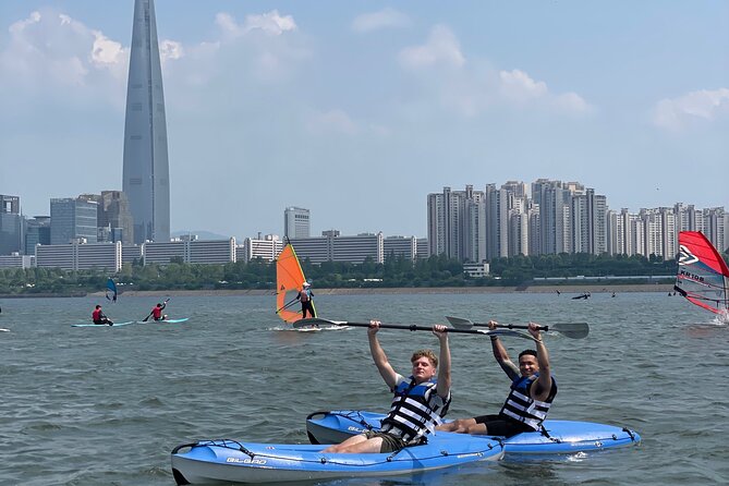 Stand Up Paddle Board (SUP) and Kayak Activities in Han River - Stop 4: N Seoul Tower, a classic skyline payoff