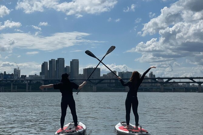 Stand Up Paddle Board (SUP) and Kayak Activities in Han River - Stop 5: Jamsil Sports Complex area, more Seoul, less traffic