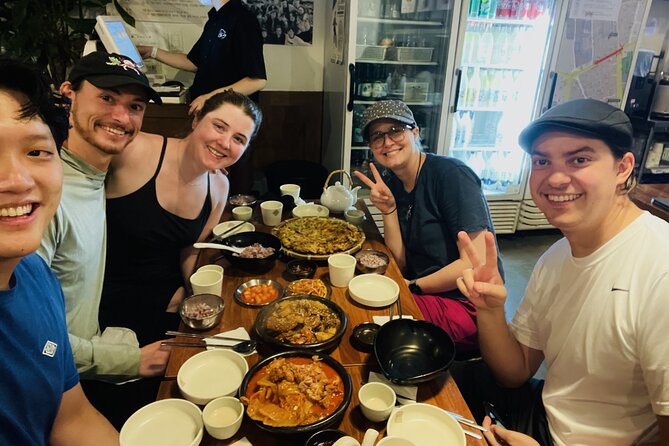 Sunset Walking Tour in Naksan Park with Dinner - Dinner in Hyehwa: BBQ, stone pot rice, and makgeolli