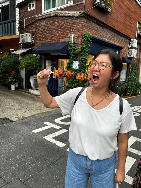 Taste hidden street food in Seoul with a 2.5h food tour - Restaurant Finale With Wine, Street Bites, and a Meal