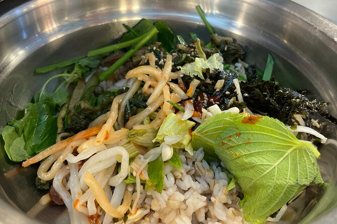 Vegan & Vegetarian Korean Market Adventure Gwangjang Market - What you actually eat: a focused set of Korean plant-based favorites