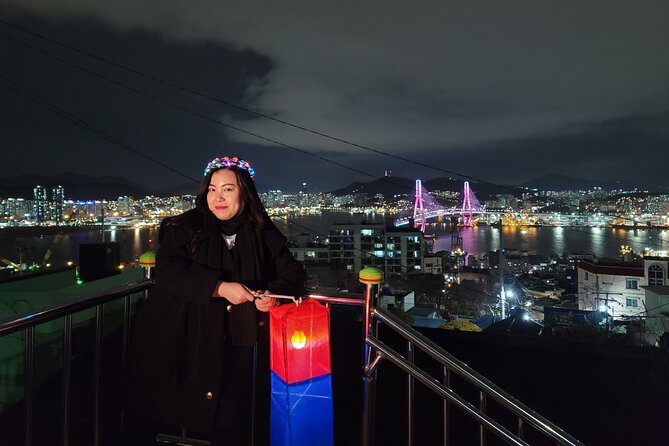 Visit Busan night market and enjoy the night view of Busan harbor - Seafood caught off the coast: the product story you can see