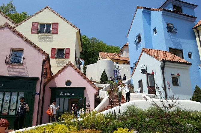 Winter Sonata TV Tour on Nami Island from Seoul - Petite France: French architecture plus The Little Prince corner